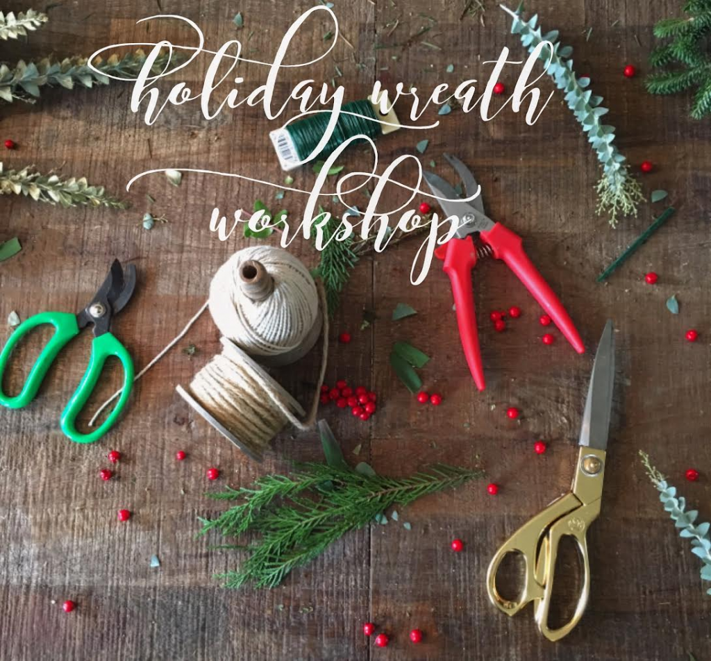 Wreath Making Zingerman's Cornman Farms Event Venue in