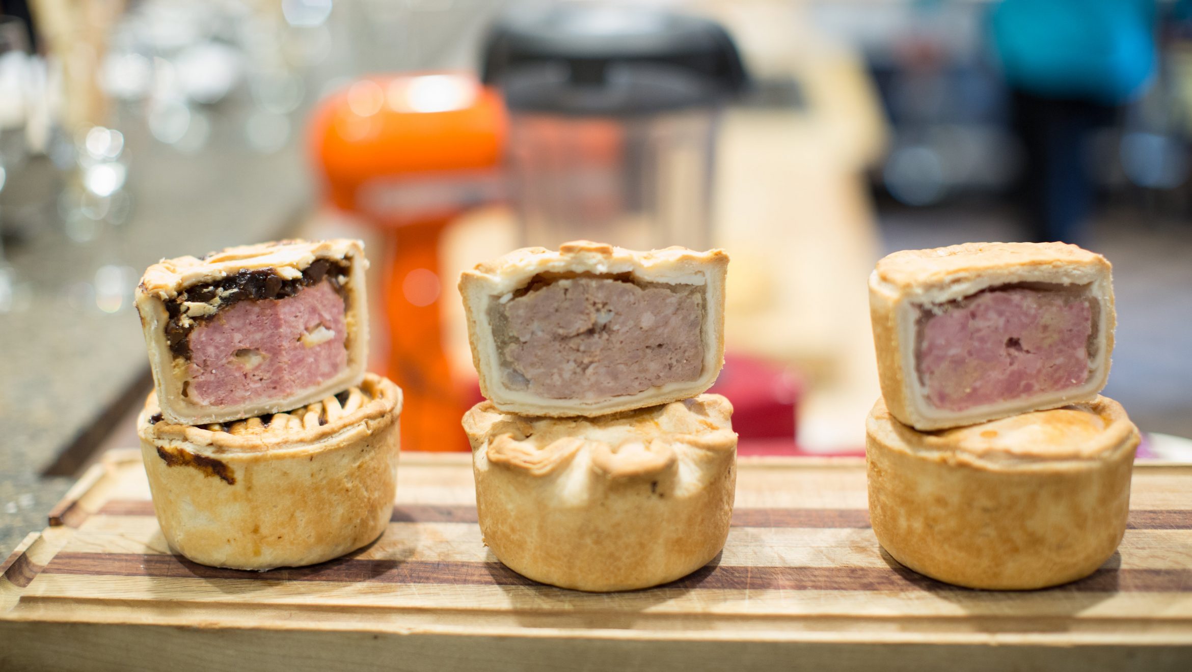 Hand Raised Pork Pies Zingerman s Cornman Farms Event Venue In